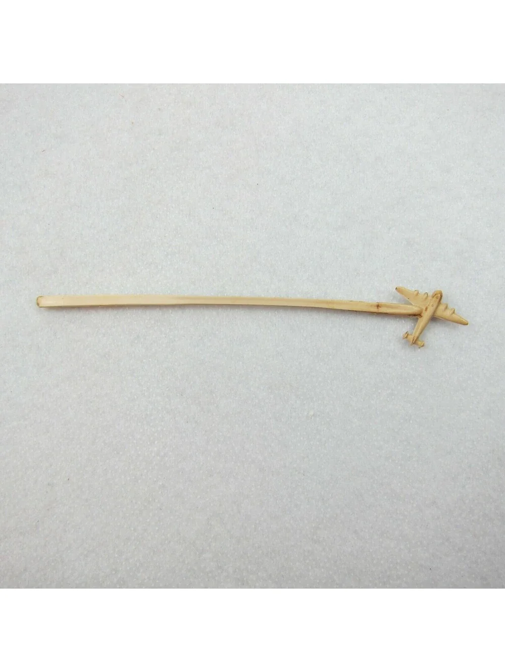 Vintage The Kitty Hawk Dayton Biltmore Hotel Airplane Swizzle Stir Garnish Stick
